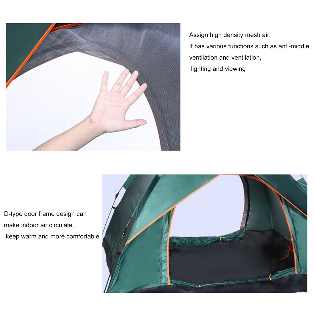 Cheap Goat Tents 2 Person Waterproof Camping Tent Easy Setup Tent For Outdoor Hiking Canopy Climbing Travel Awning Tent Camping Accessories   